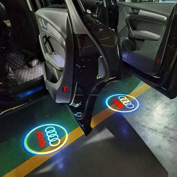 Audi Door Logo Lights