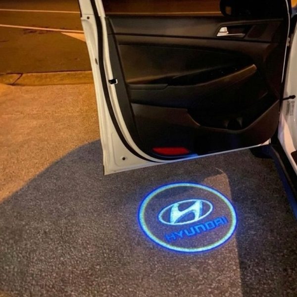 Hyundai Door Logo Lights