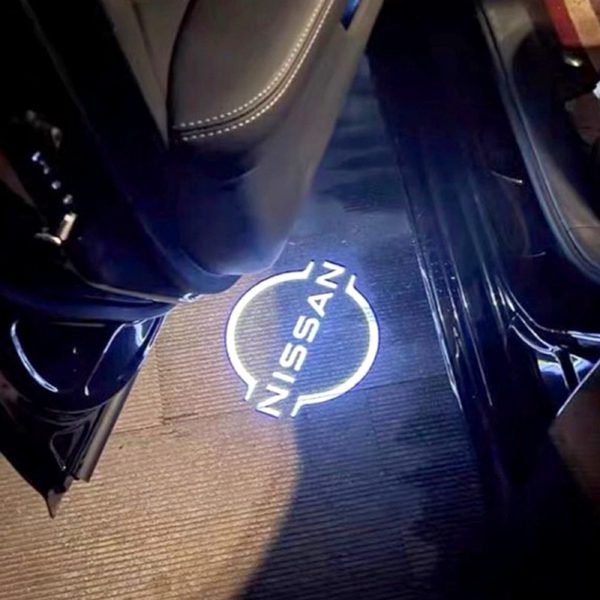 Nissan GTR Door Logo Lights