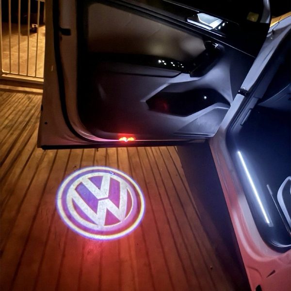 Volkswagen Door Logo Lights