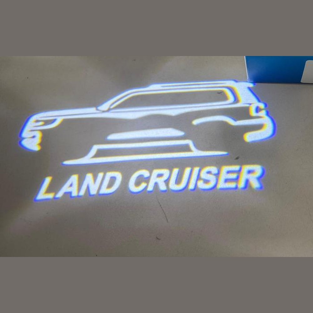 Land Cruiser Door Logo Lights