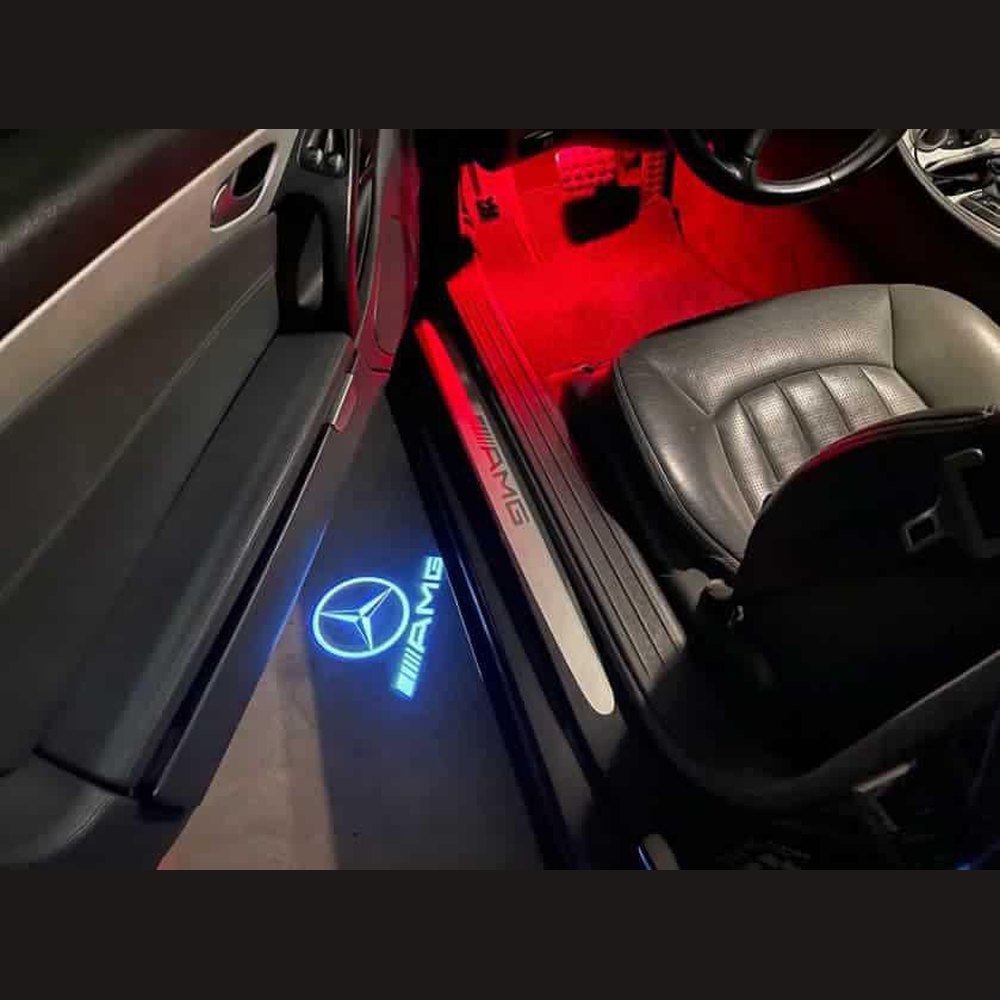 Mercedes-Benz Door Logo Lights