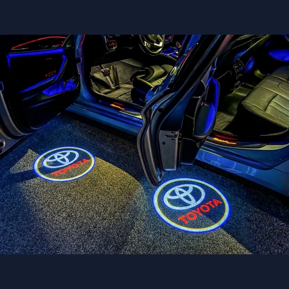 Toyota Corolla Door Logo Lights