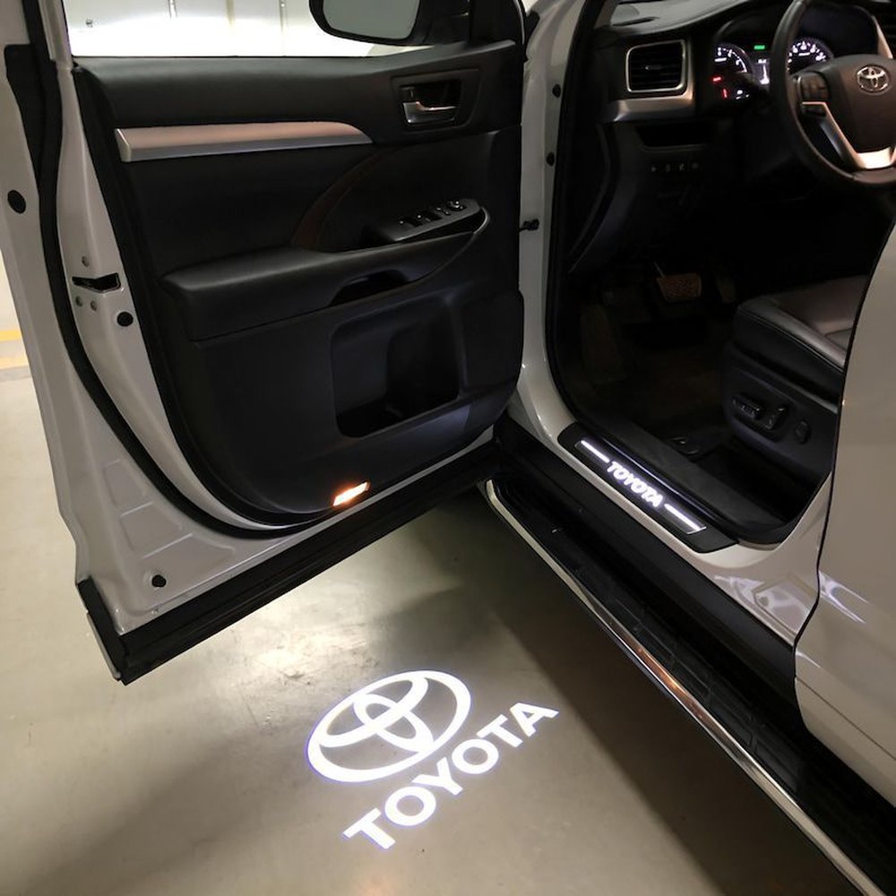 Toyota Corolla Door Logo Lights