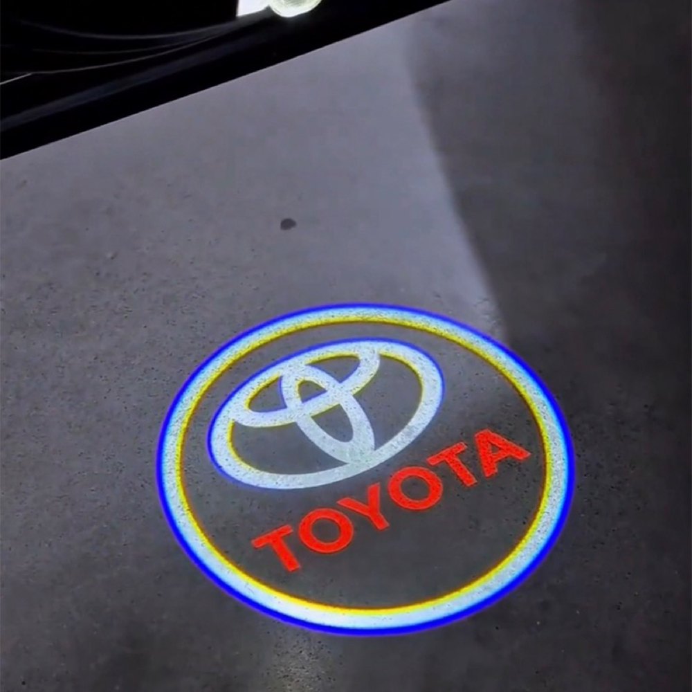 Toyota Corolla Door Logo Lights